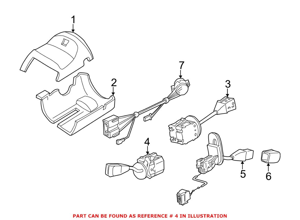 BMW Combination Switch 61318360913